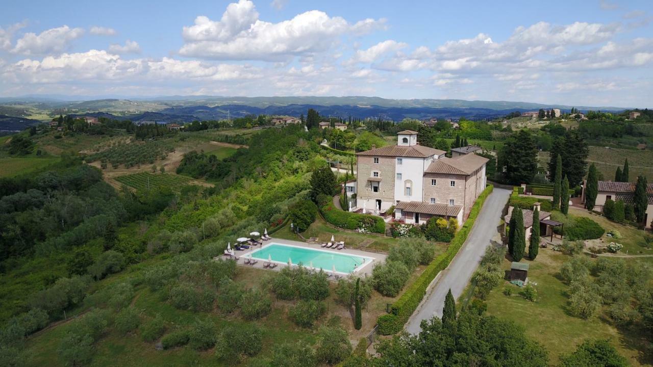 סן ג'ימיניאנו Castello Di Fulignano Soarzio Panoramic Apartment מראה חיצוני תמונה