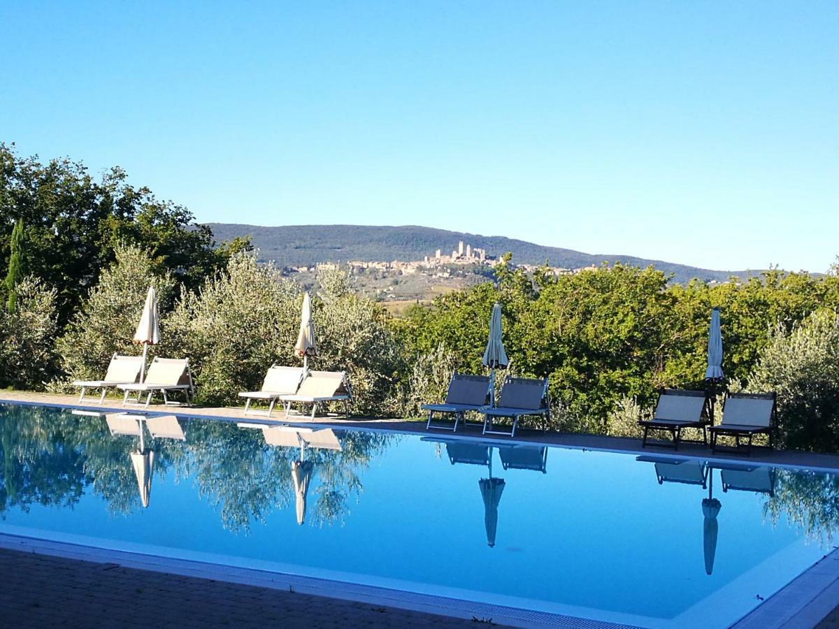 סן ג'ימיניאנו Castello Di Fulignano Soarzio Panoramic Apartment מראה חיצוני תמונה